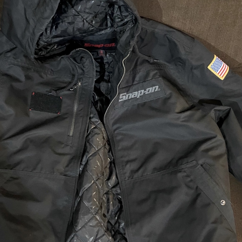 Snap on jacket